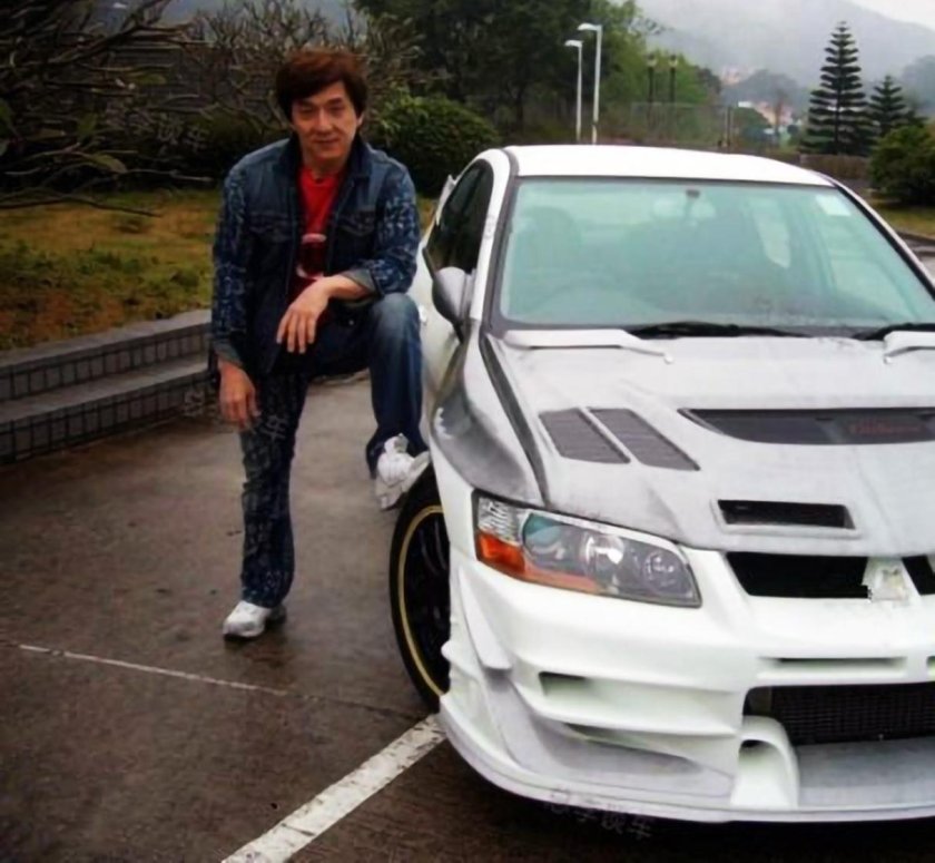 Mitsubishi lancer evolution 9 джеки чана