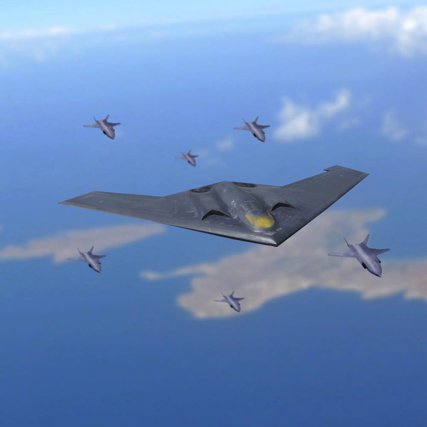 Стелс-бомбардировщик b-21 Raider