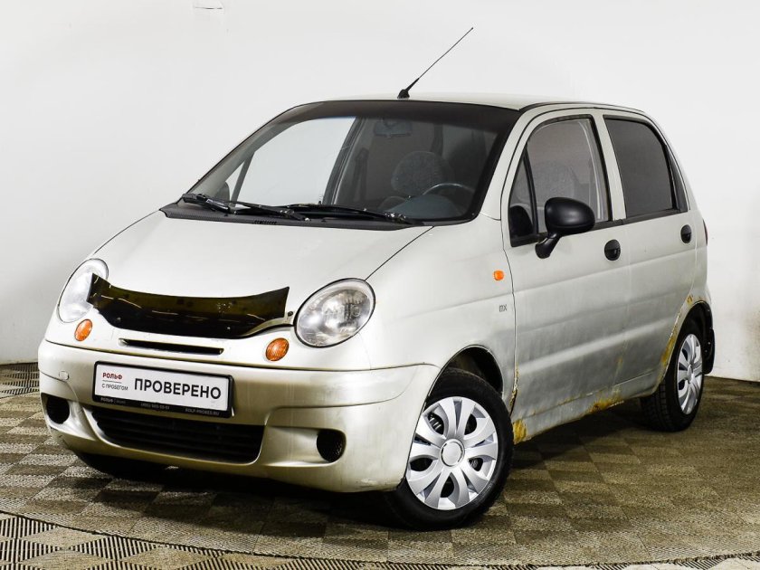 Daewoo Matiz серебряный