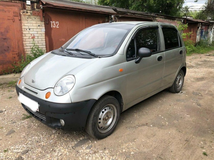 Daewoo Matiz 2008 черный