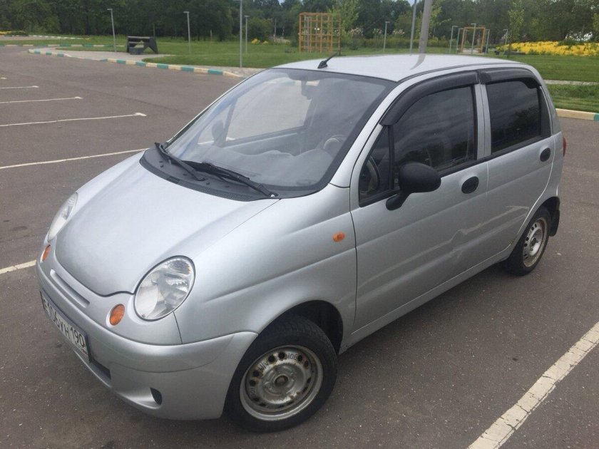 Daewoo Matiz серебряный