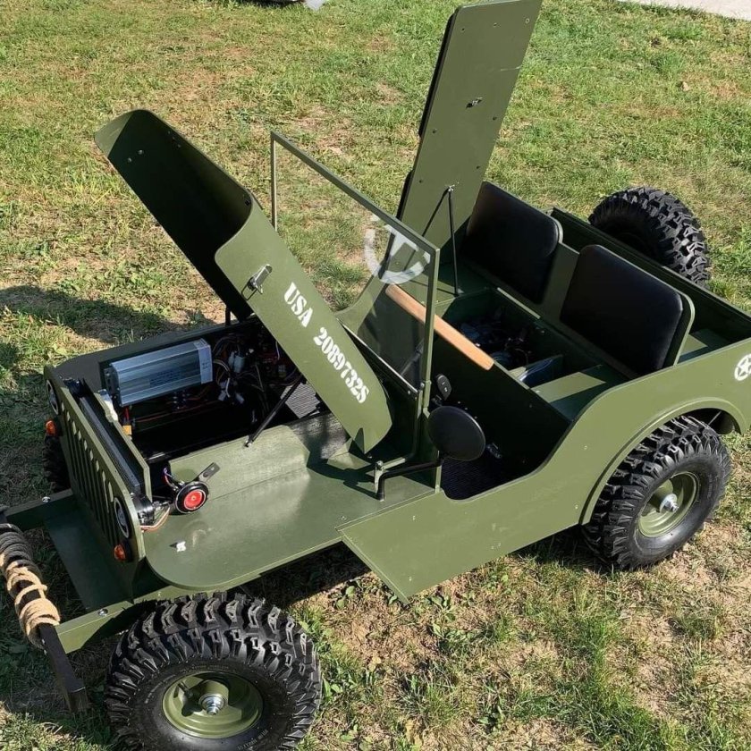 Мини джип виллис