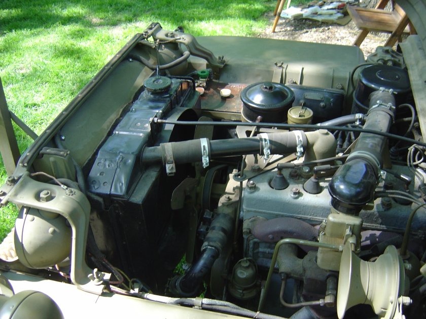 Джип Виллис двигатель