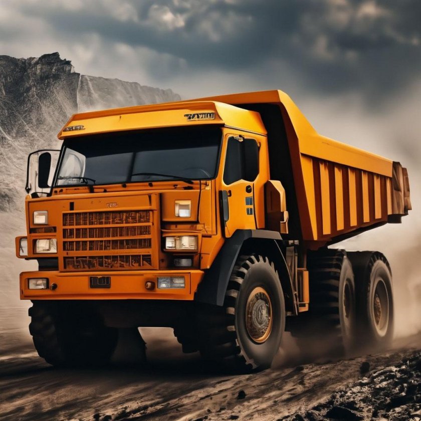Карьерный самосвал белаз