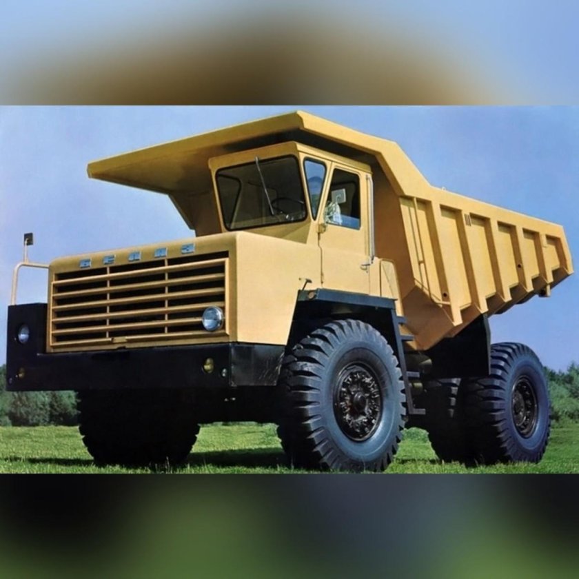 Карьерный самосвал белаз-540а