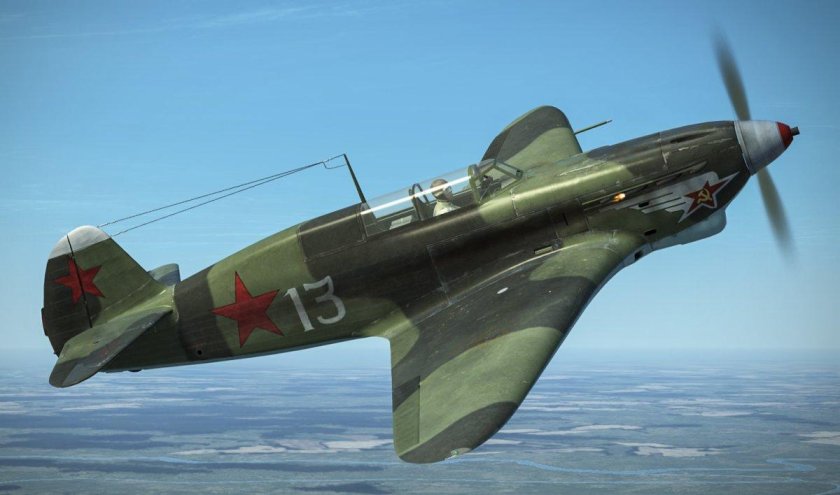 Як-7 истребитель