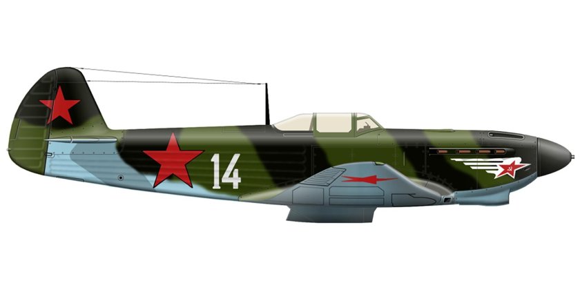 Як-7 истребитель