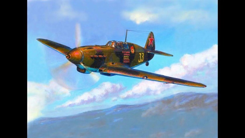 Як-7б истребитель