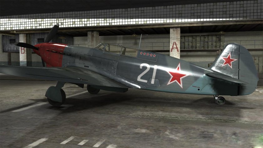 Як-7б истребитель