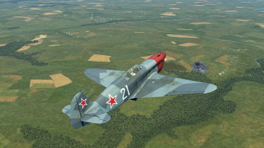 Як-7 истребитель