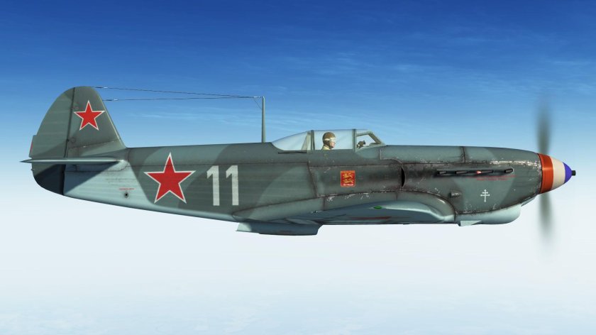 Советский истребитель \ як-1б\