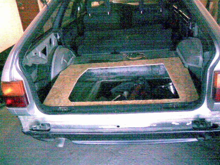 Audi 100 c3 avant багажник