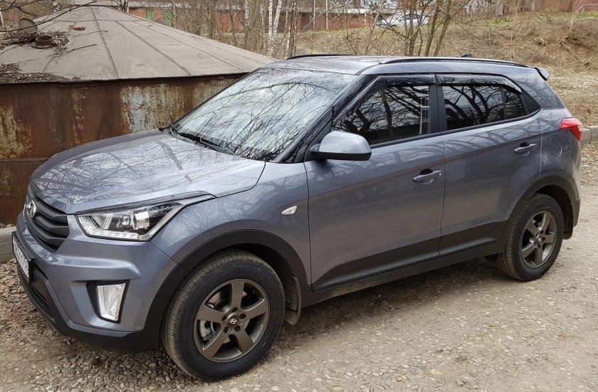 Hyundai Creta серый