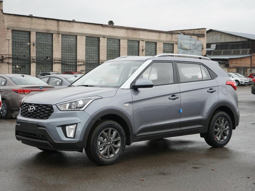 Hyundai Creta серый