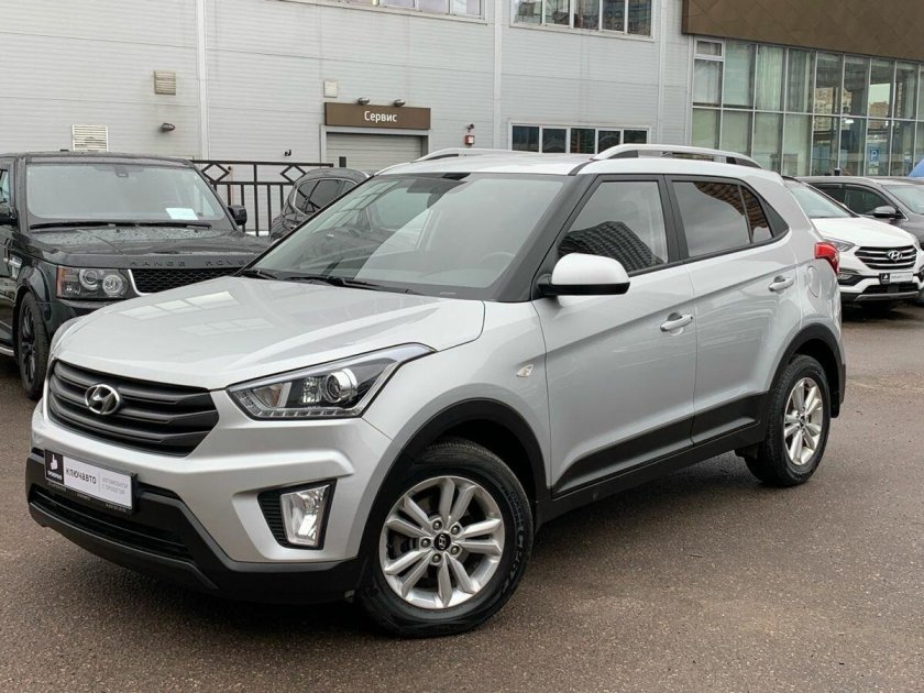 Hyundai Creta бежевая
