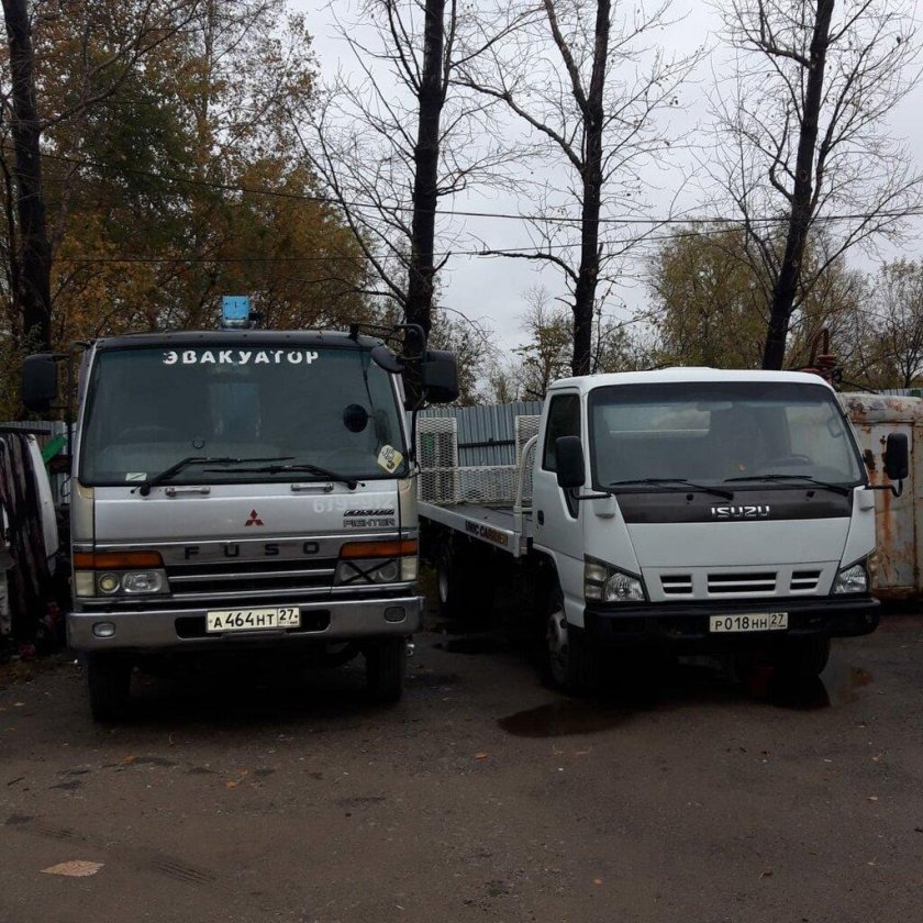 Mitsubishi canter эвакуатор