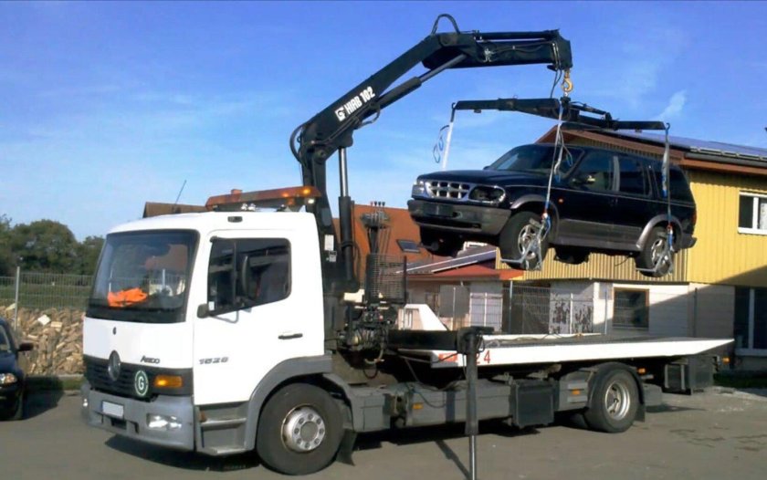 Эвакуатор манипулятор