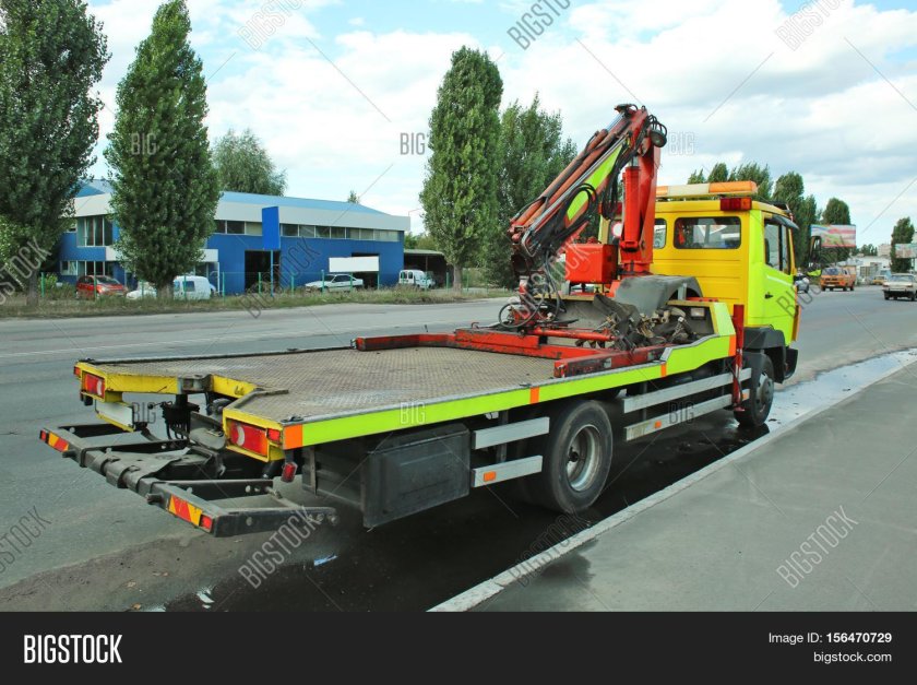 Низкорамный эвакуатор 15 тонн