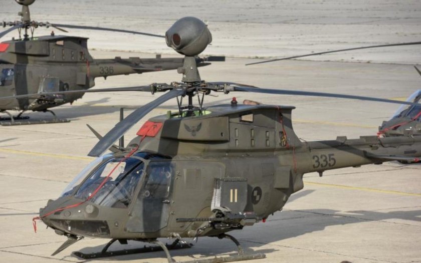 Oh-58d Kiowa Warrior вертолет