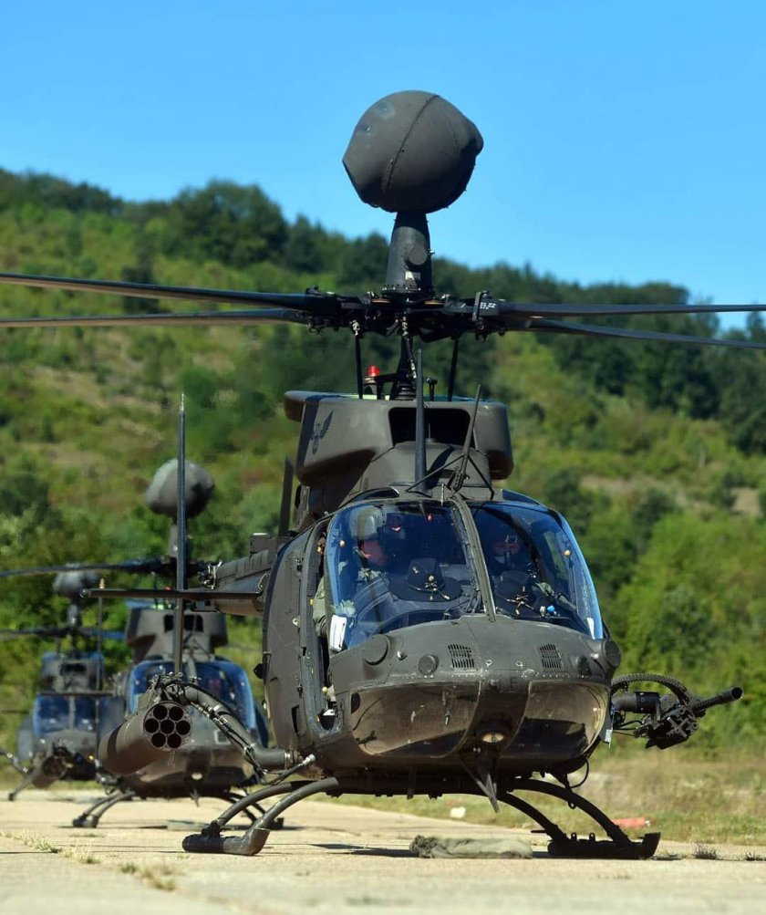 Kiowa oh 58d вертолет