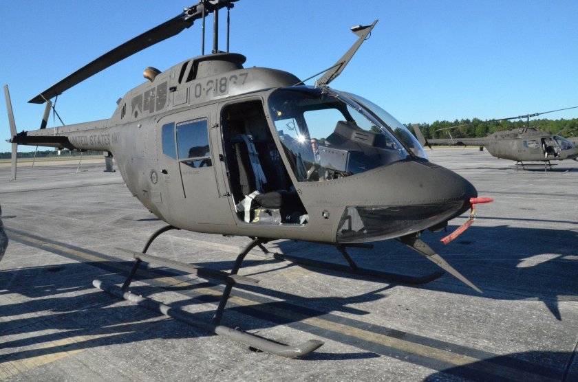 Kiowa Oh 58d вертолет