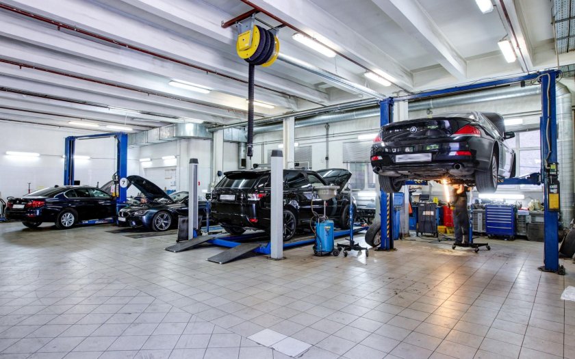 Станция техобслуживания автомобилей