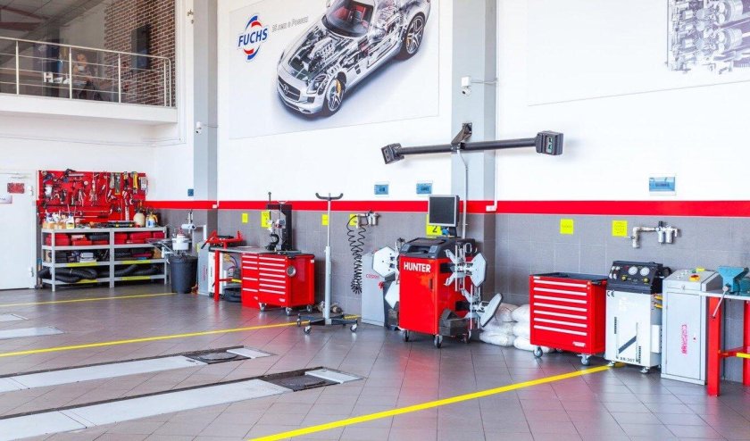 Современная автомастерская