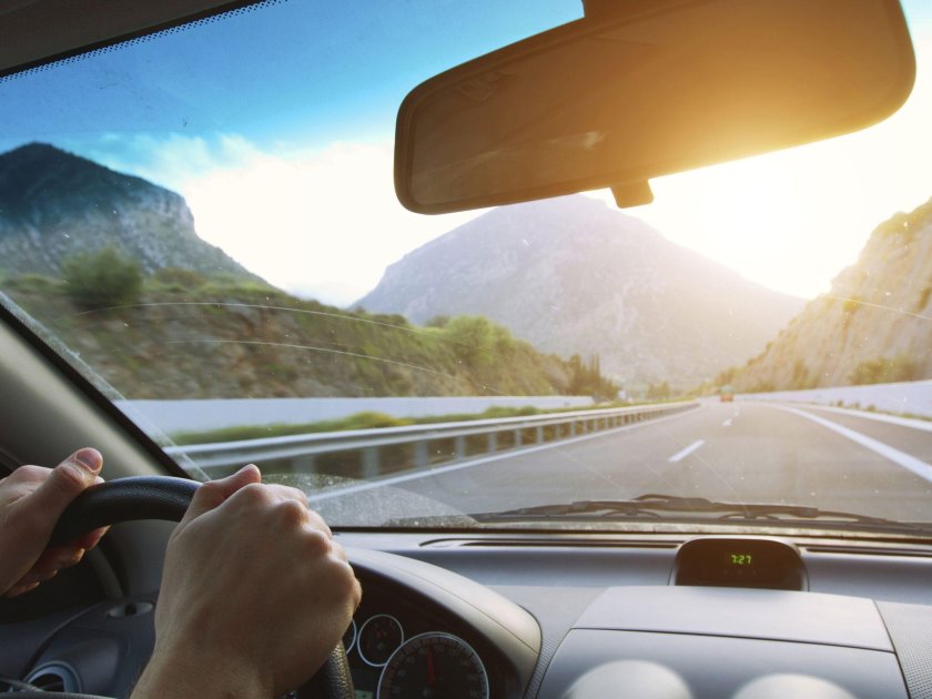 Вид из машины