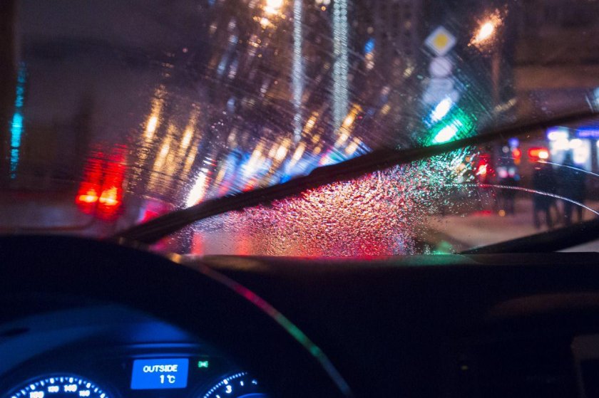 Вид из окна автомобиля