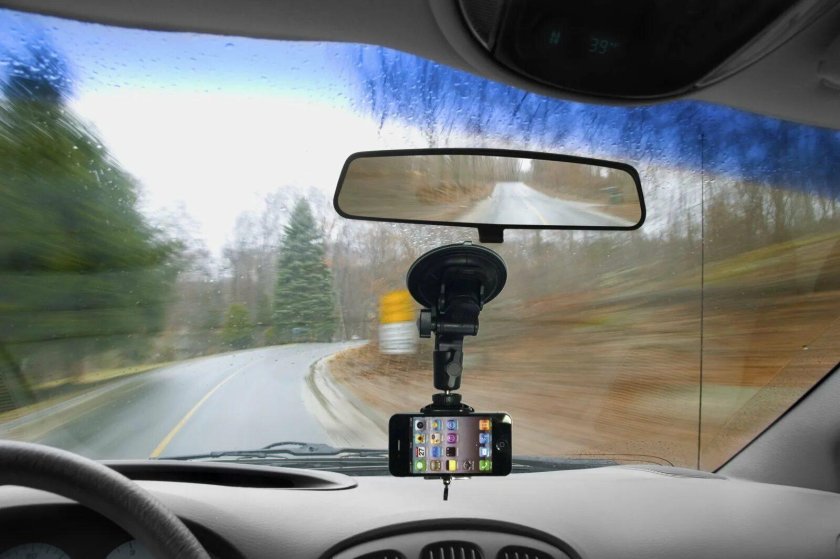 Вид из окна автомобиля