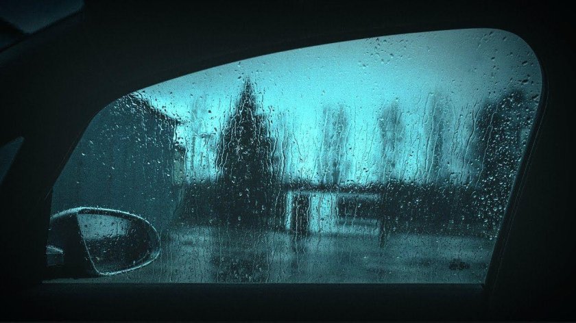 Окно машины