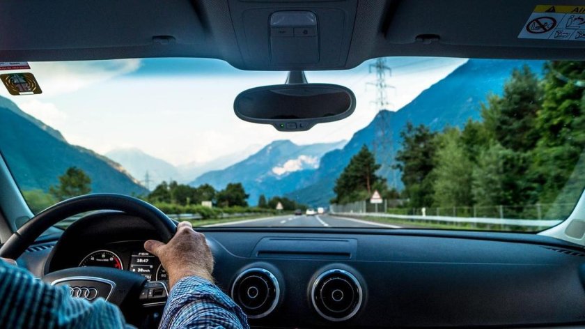 Вид из машины