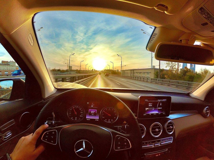 Вид из машины