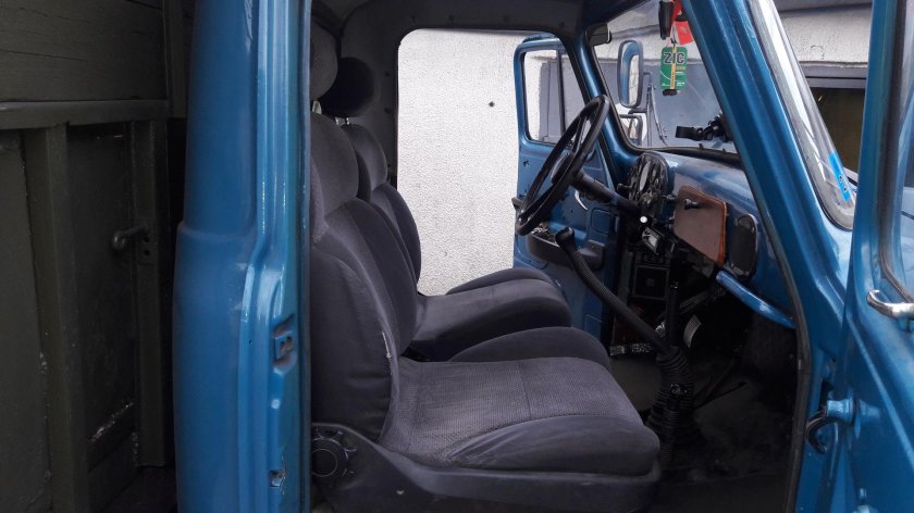 ГАЗ 53 салон кабины