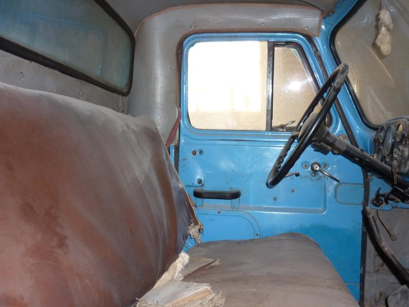 ГАЗ 53 салон кабины