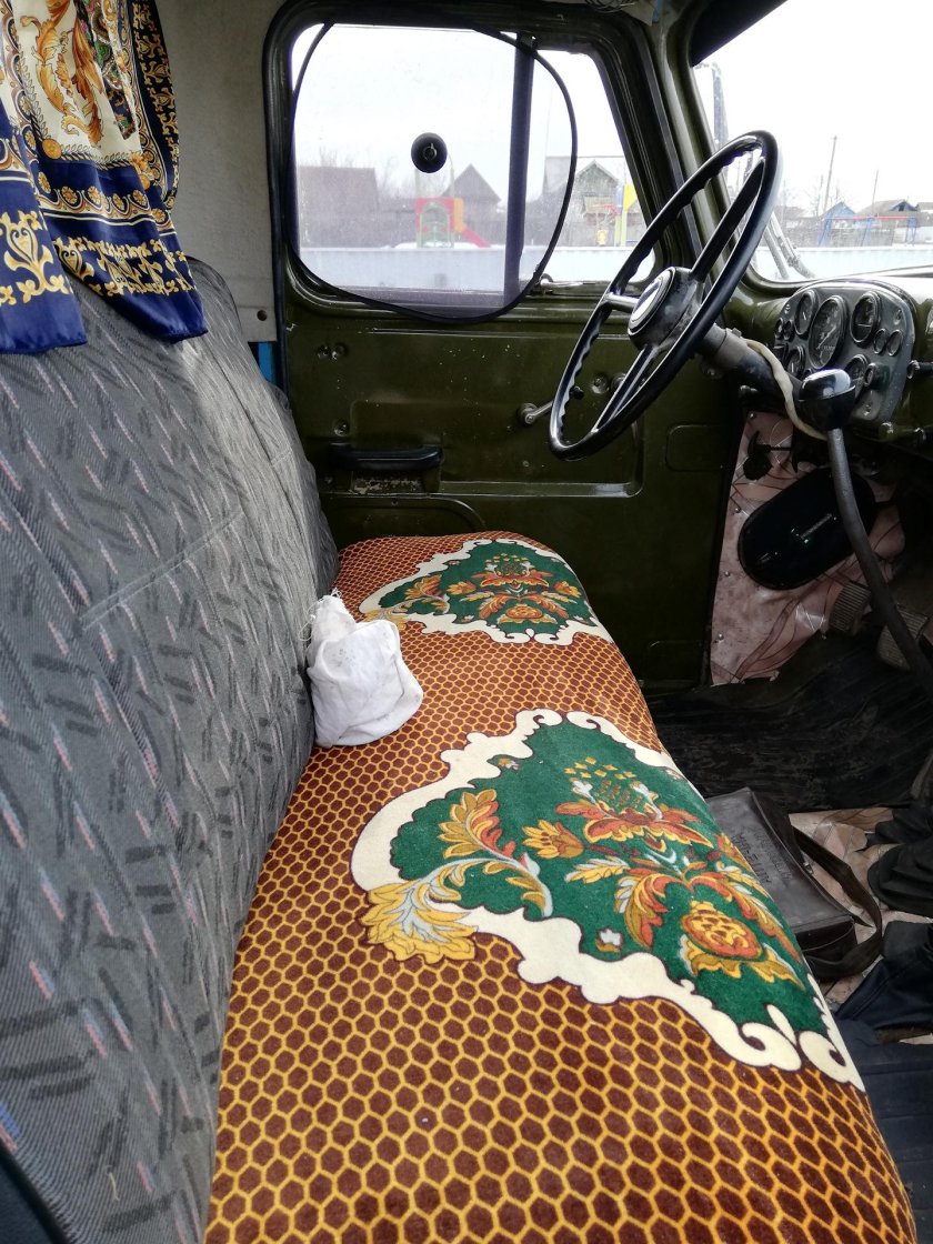 ГАЗ 53 салон