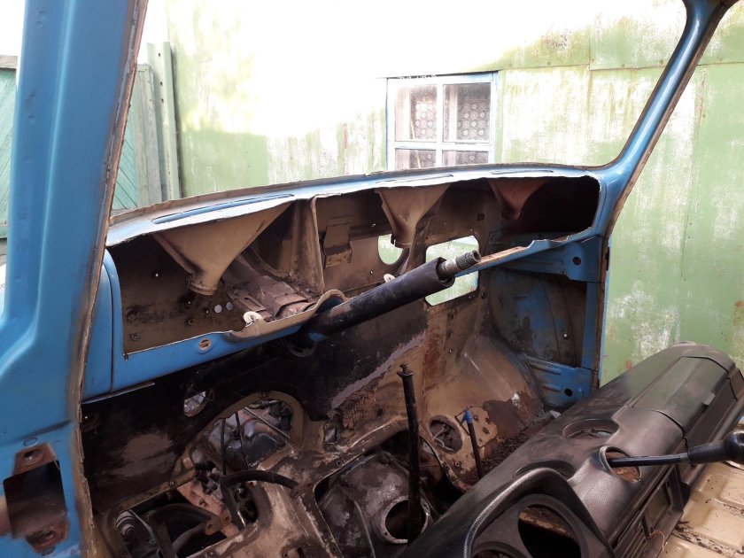 Шумоизоляция кабины ГАЗ 53