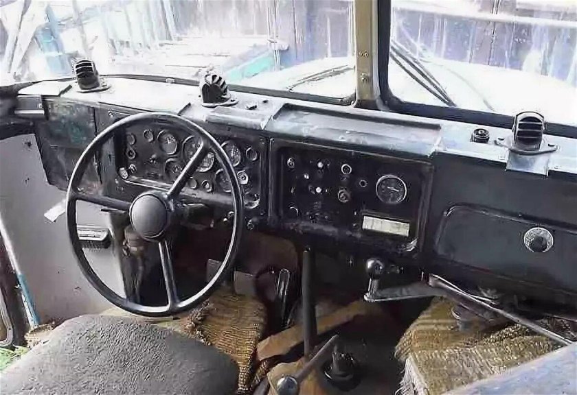ГАЗ 53 КАВЗ 685 салон