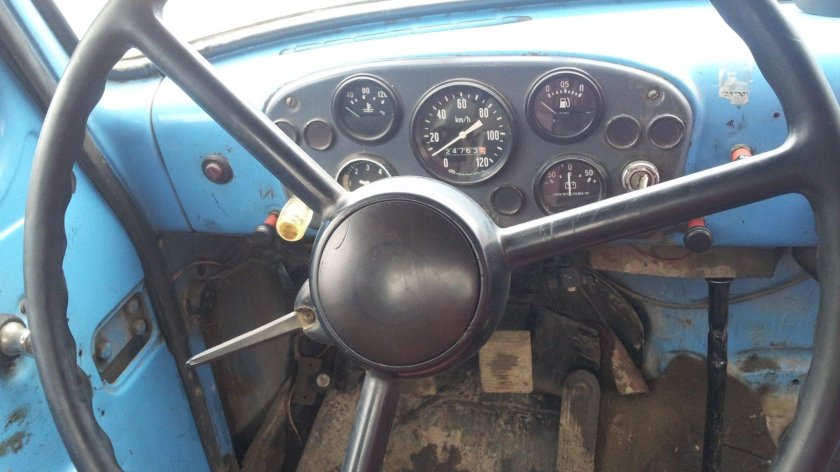 ГАЗ 53 салон кабины