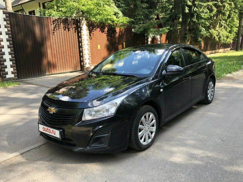 Chevrolet Cruze 2013 черный