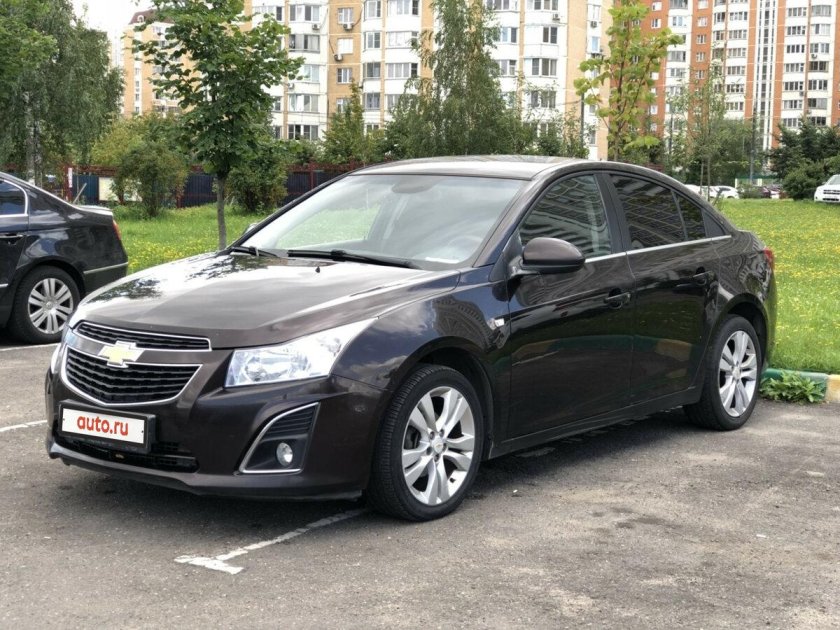 Шевроле Круз седан черный 2013