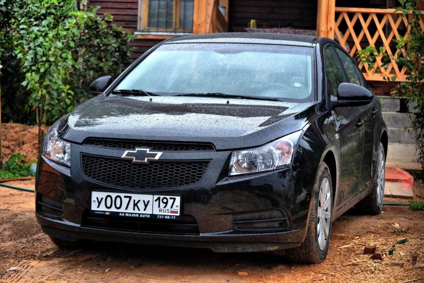 Chevrolet Cruze 2012 черный