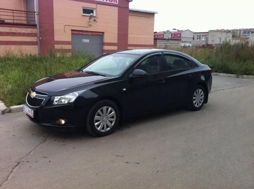 Chevrolet Cruze 2012 черный