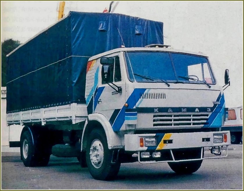 КАМАЗ двухосный бортовой 5325