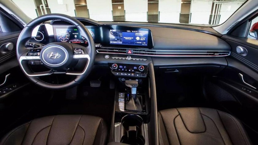 Hyundai Elantra 2021 Interior