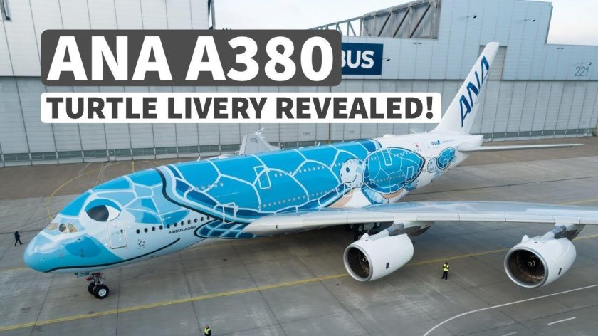 Airbus a380 all Nippon Airways