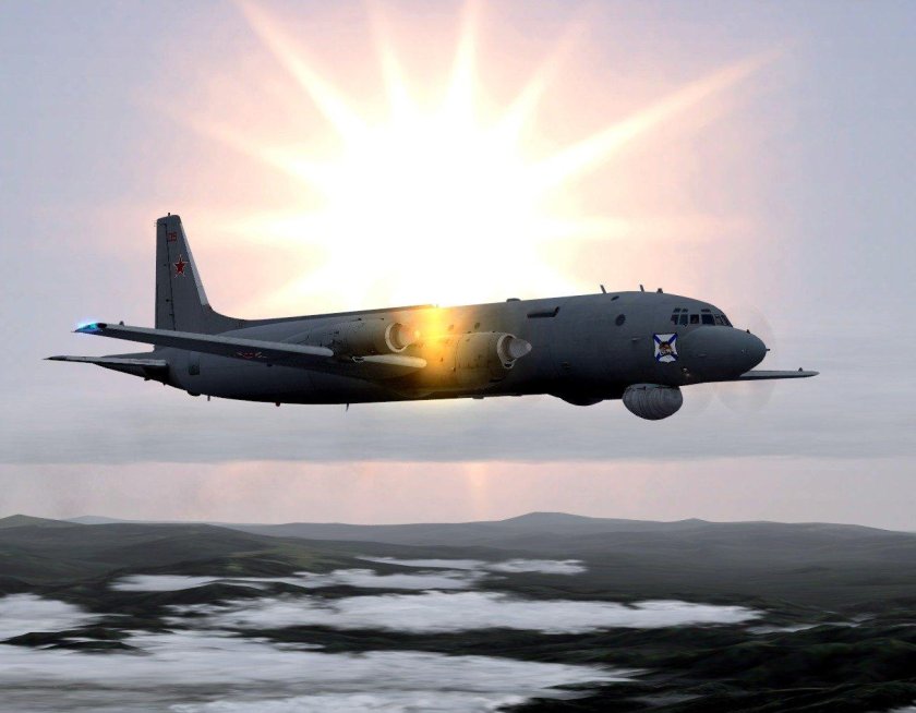 Противолодочный самолет ил-38н