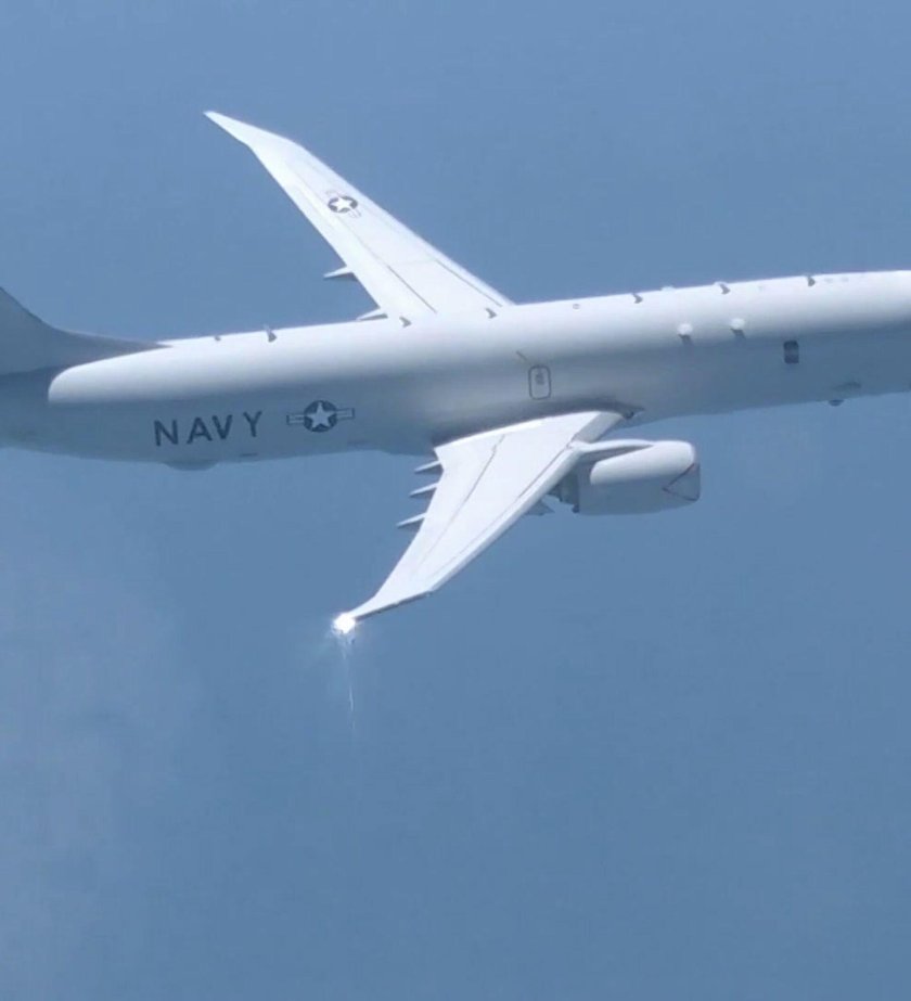 Российский истребитель перехватил самолёт разведчик сша над чёрным морем