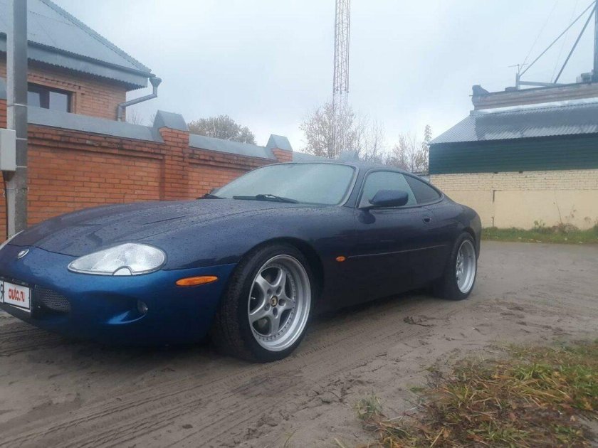 Ягуар купе 1998 синий