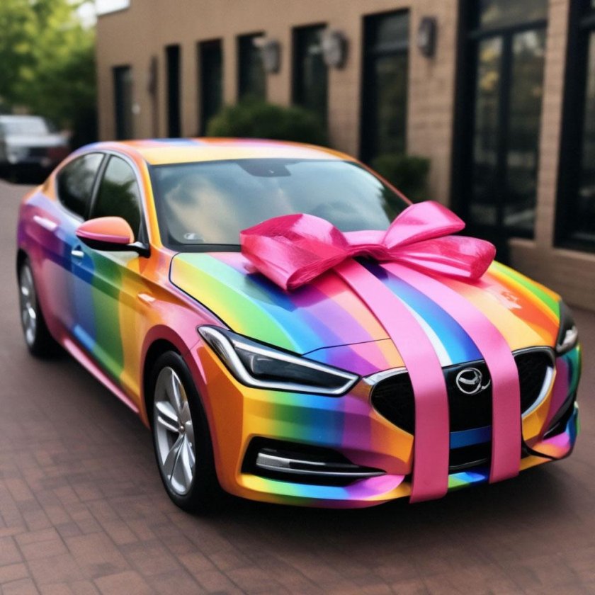 Радужная машина